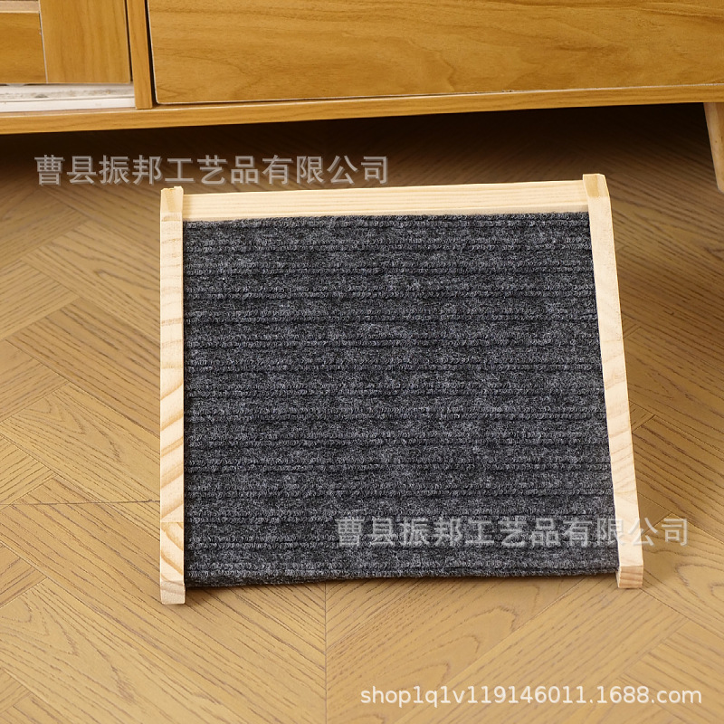 Cross-Border Wooden Pet Stairs for Home Use, Small Dog Solid Wood Steps, Ramp, Ladder, Dog Pet Wooden Auxiliary Frame