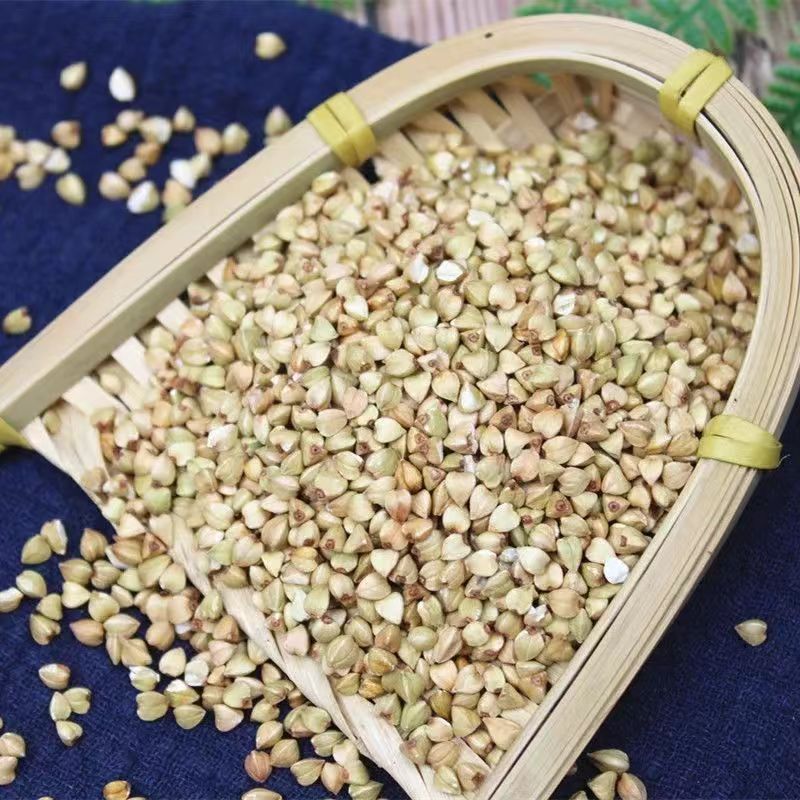 New Buckwheat Rice, Buckwheat Kernels, Buckwheat Grains, Triangular Wheat, Buckwheat Rice, Whole Grains, One-Piece Drop Shipping, Bitter Buckwheat