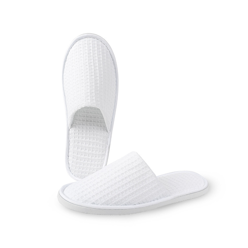 Hotel disposable slippers homestay coral fleece household non-slip hotel room supplies beauty salon slippers wholesale