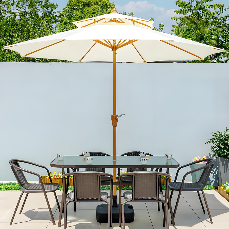 Зонт для защиты от солнца, уличный рекламный зонт, большой зонт для двора, зонт для центра балкона, стильный зонт для кемпинга