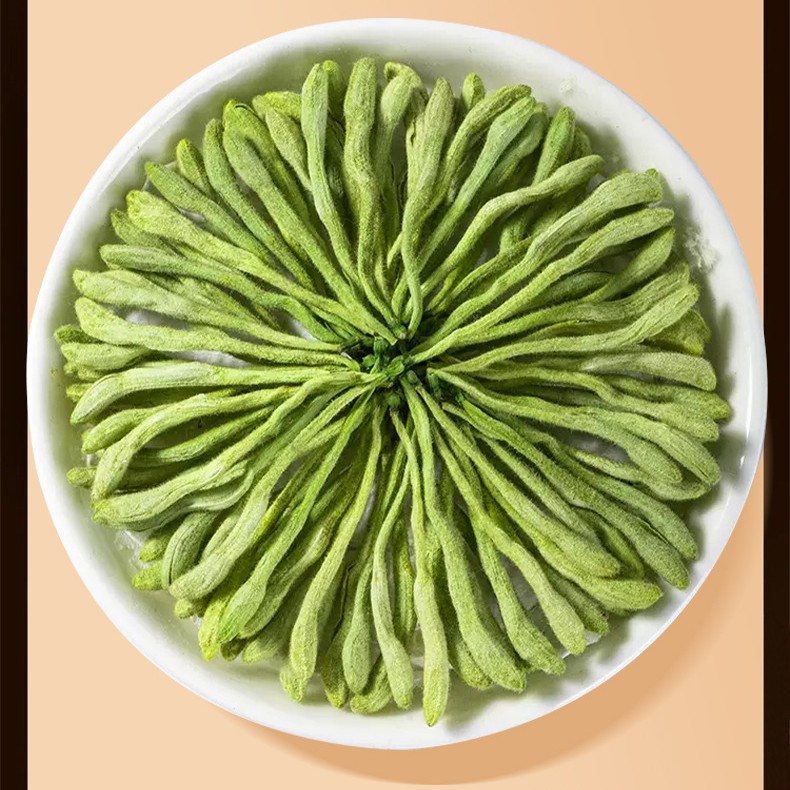 Traditional Chinese Medicine Honeysuckle 25g Canned New Herbal Tea Pingyi Honeysuckle Tea Mountain Honeysuckle Factory Direct Sales