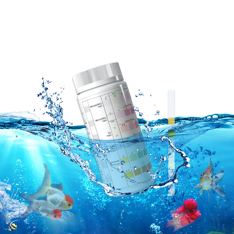 Liuhe Aquarium Water Quality Test Paper Hardness Residual Chlorine Nitrite Test Strip PH