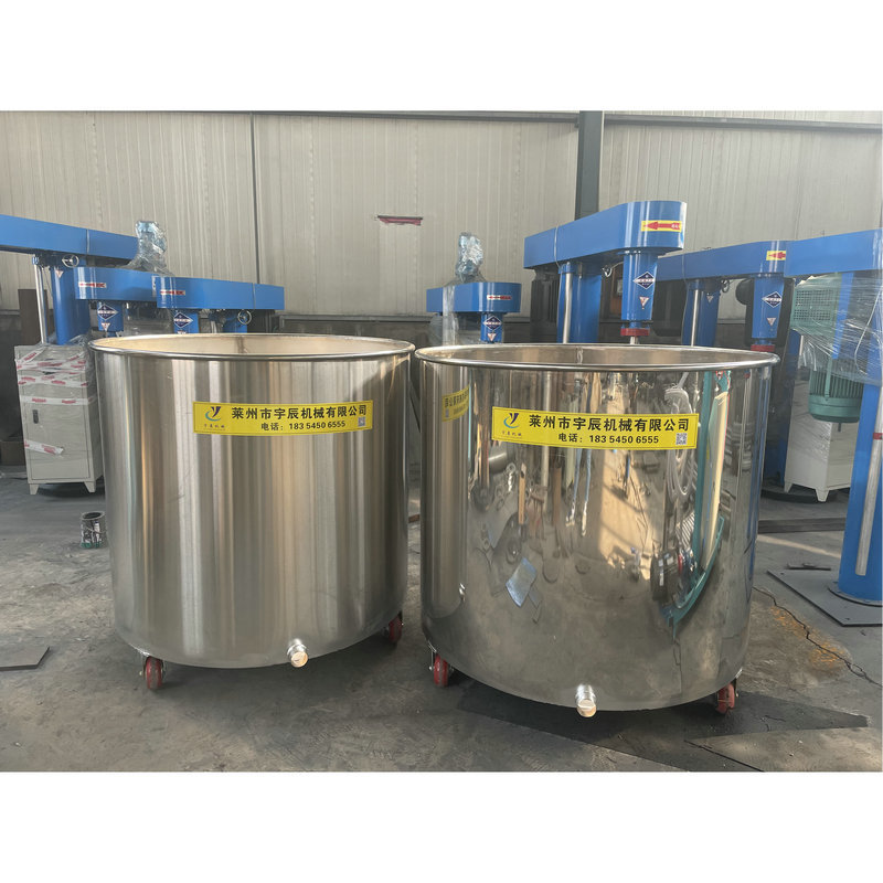 Manufacturer's Ready-Made Stainless Steel Cylinder, Chemical Storage Mobile Stainless Steel, Paint and Coating Mixing and Dispersion Barrel