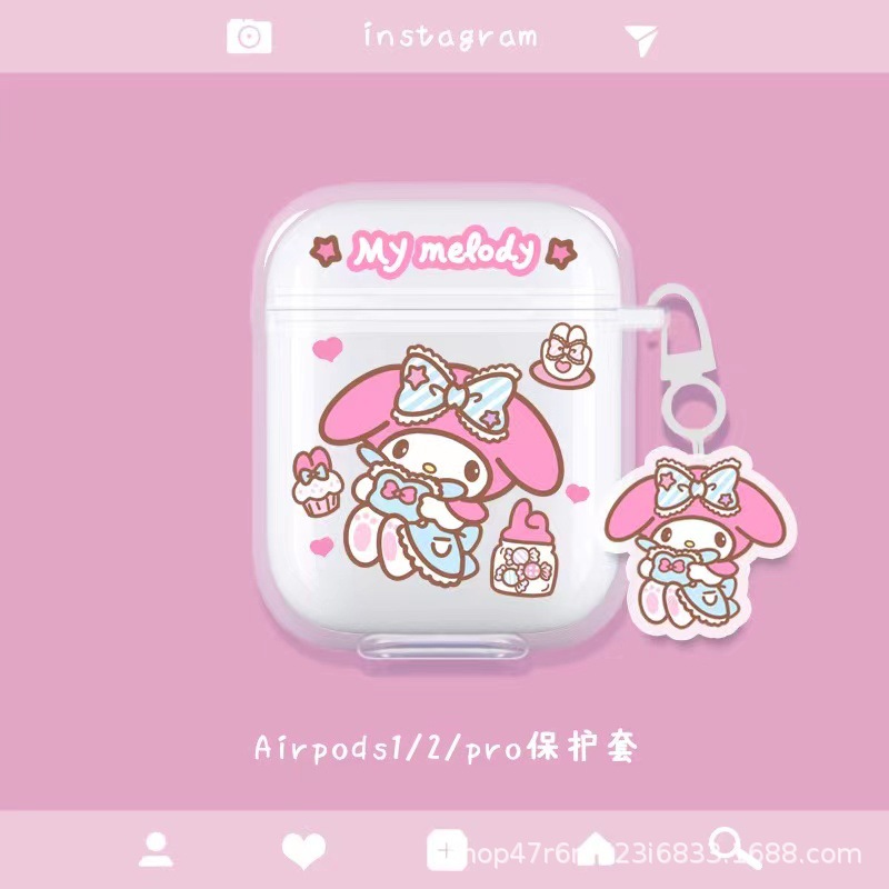 Suitable for Apple AirPods 1/2 Generation/Pro/New Third Generation Bluetooth Headset Protective Cover Domestic I12 Headphone Cover