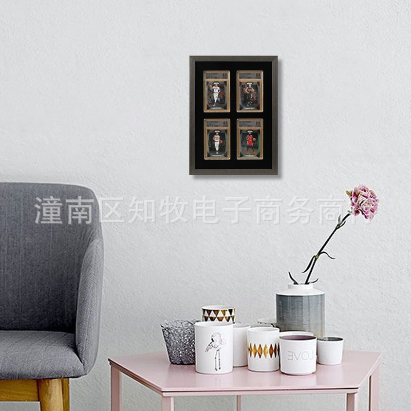 Four Palace Collection Card Brick Frame PSA Rating Card Brick Display Frame BGS Scoring Card Brick Wall Rare Card Mounting Frame