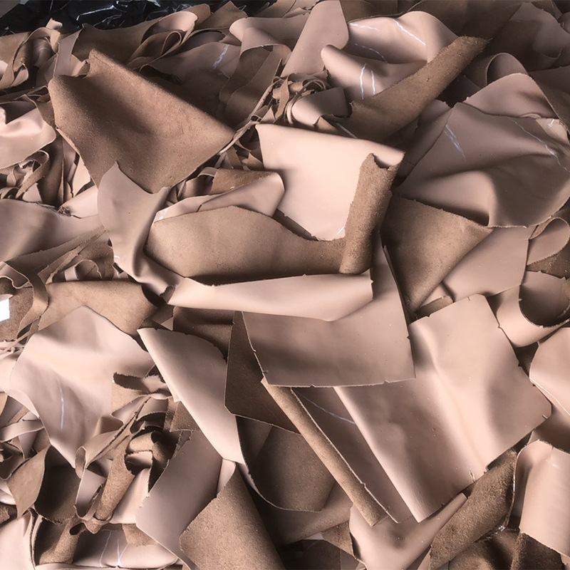 Compatible with Original Leather Scraps from Major Manufacturers, Sourced from First-Layer Cowhide, Suitable for Car Keychains and Wallets