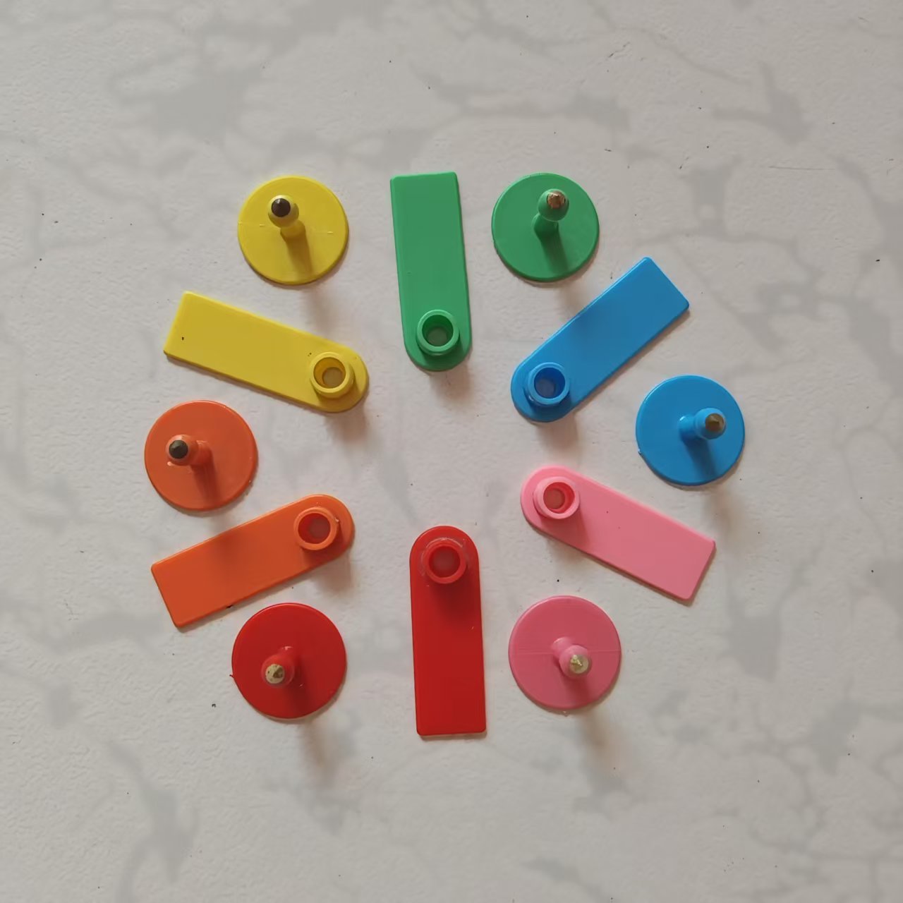 Cow Extra Large Ear Tag Number Ear Tag Taiwan Laser Non-Falling Letter Buckle Ear Tag Cow Ear Tag Breeding