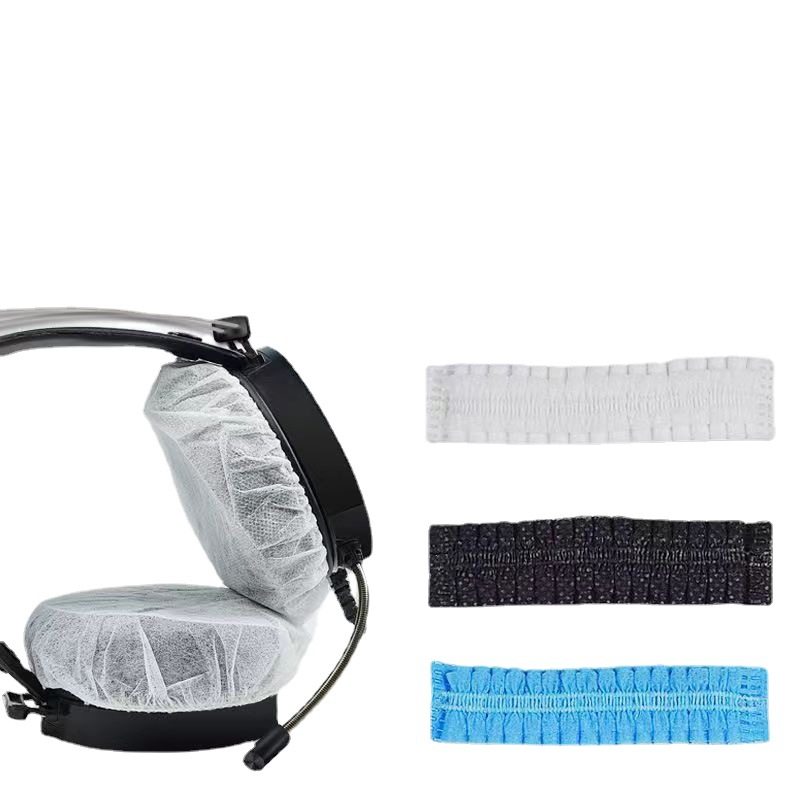 E-Sports Disposable Earphone Cover Internet Cafe Internet Cafe Non-woven Headset Cover Alcohol Disinfection Wipes Universal