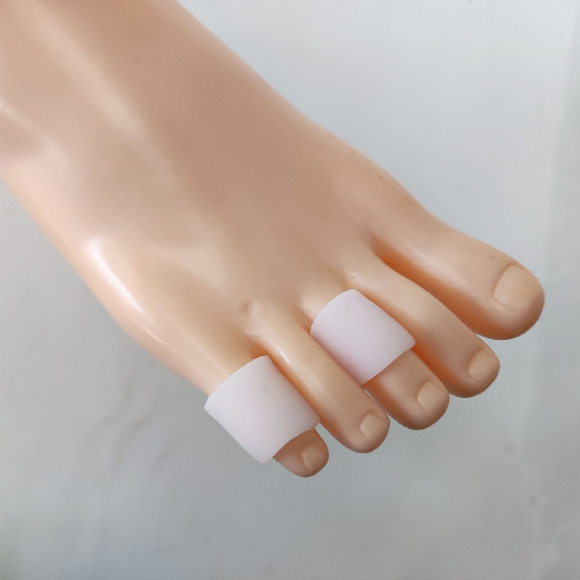 Открытый защитный чехол для пальцев, защитный силиконовый чехол для головки малого пальца