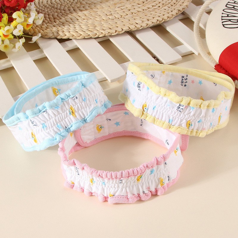 Newborn Cotton Diaper Belt Baby Cartoon Diaper Newborn Baby Diaper Fixing Belt Adjustable Strap 0 Years 1