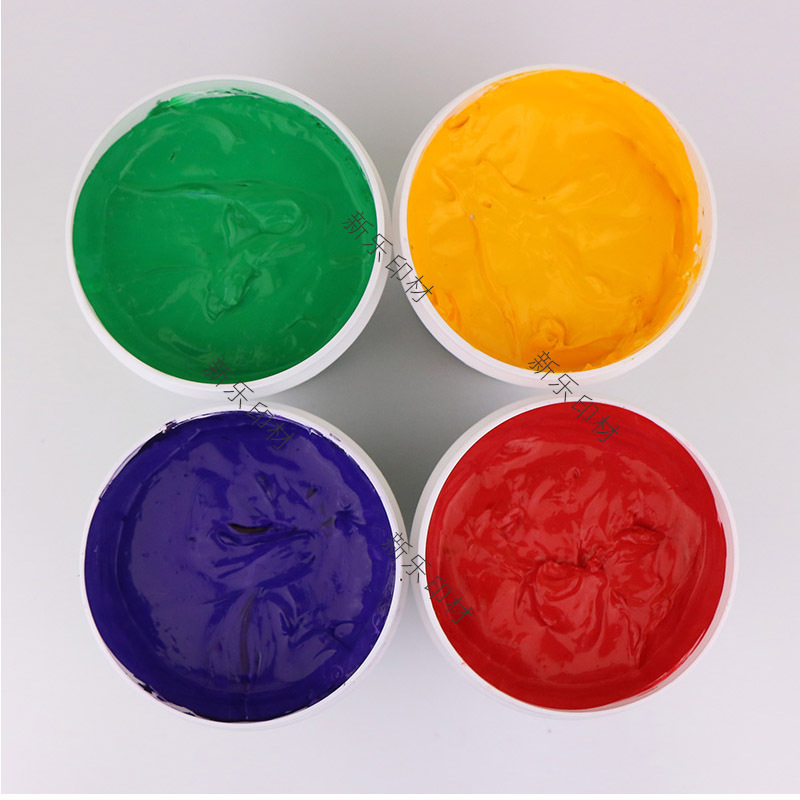 Xinle Nylon White Glue Screen Printing Water-Based Ink Transparent Slurry Clothing Printing Material Elastic Soft Glue Washable