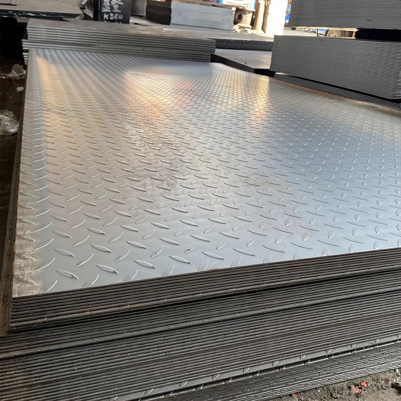 Manufacturer Wholesale Hot-Rolled Pattern Plate, Lentil-Shaped Diamond Pattern Plate, Q235B Pattern Plate Available from Stock