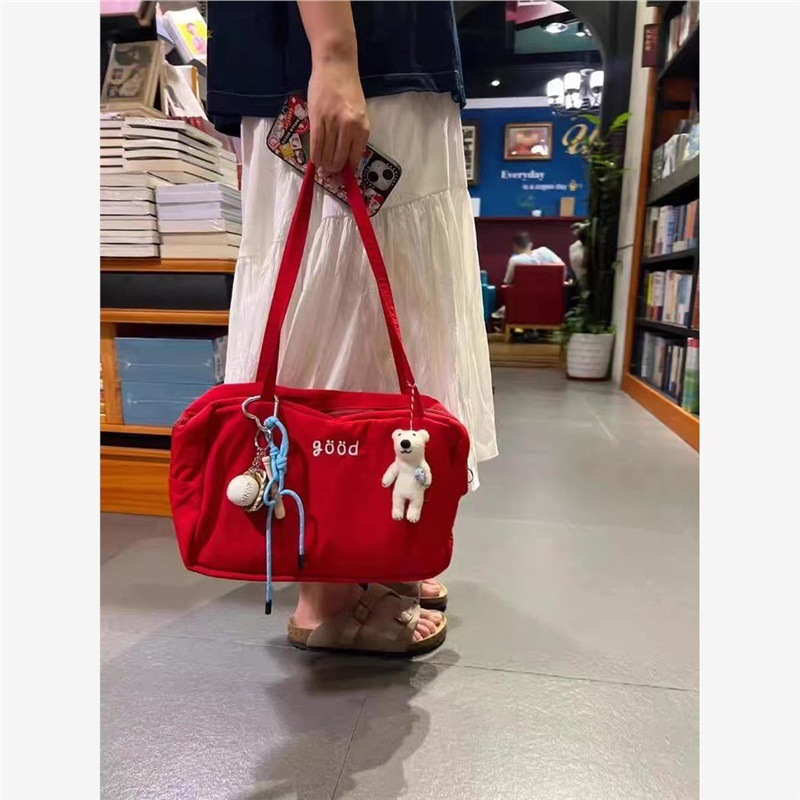 Nylon High-Looking Casual Large-Capacity Nylon Bag Handbag New Versatile Commuter Shoulder Tote Armpit Bag