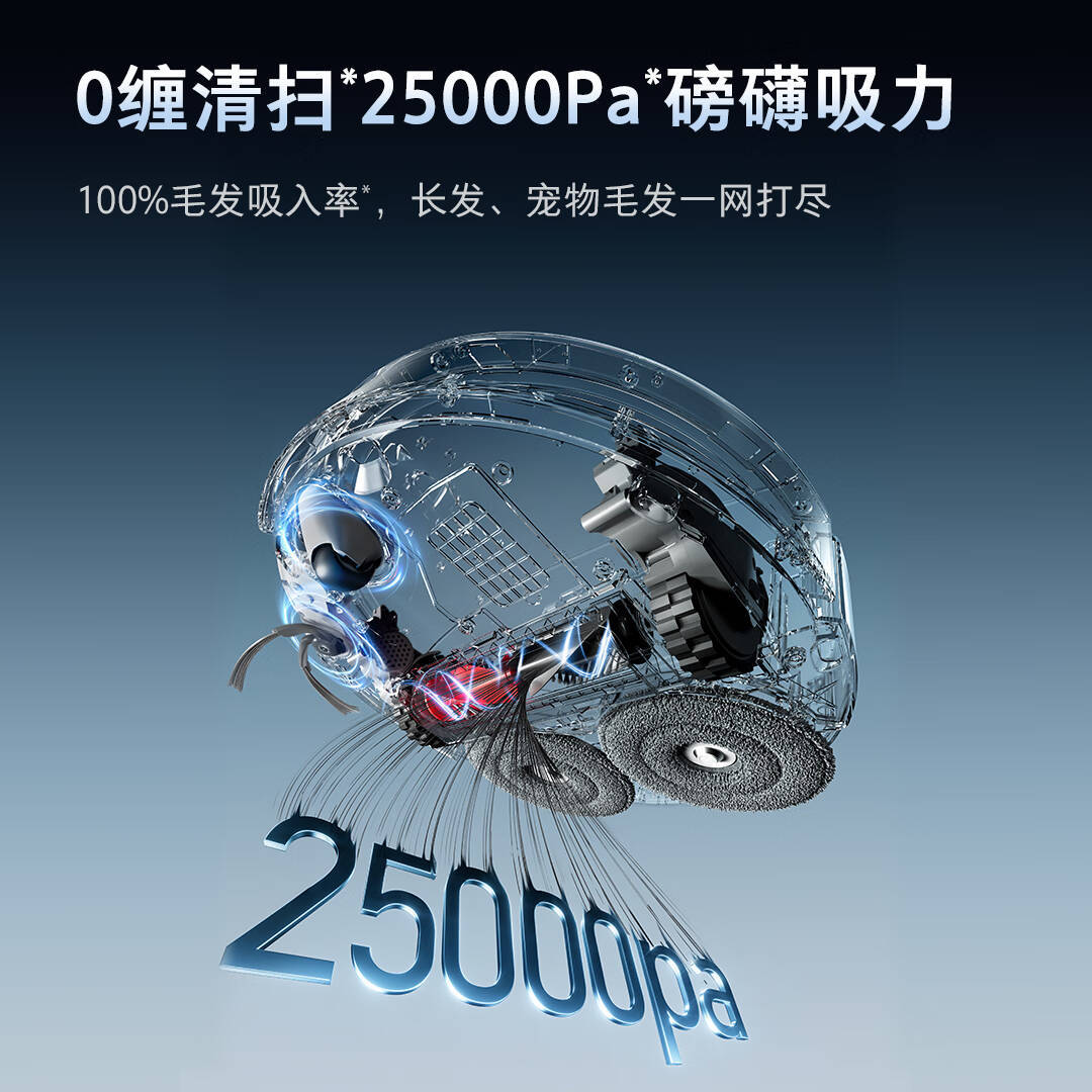 Roborock P20 Ultra Plus Sweeping Robot Sweeping, Mopping, Washing and Drying Machine with Automatic Hot Water Washing and Mopping Cloth