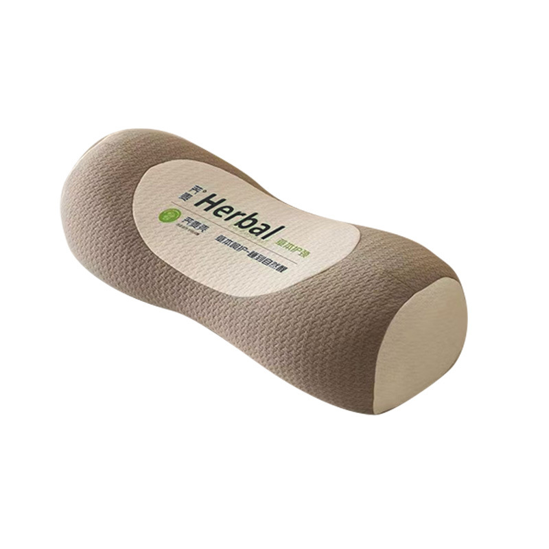 Buckwheat Neck Pillow Cervical Spine Pillow Sleep Pillow Household Single Adult Cylindrical Pillow Buckwheat Shell Filling Ready for Delivery