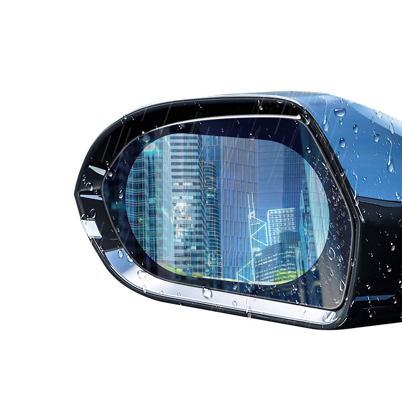Car rearview mirror rain-proof film reversing mirror anti-fog clear water rain-proof film truck car side window water-repellent film
