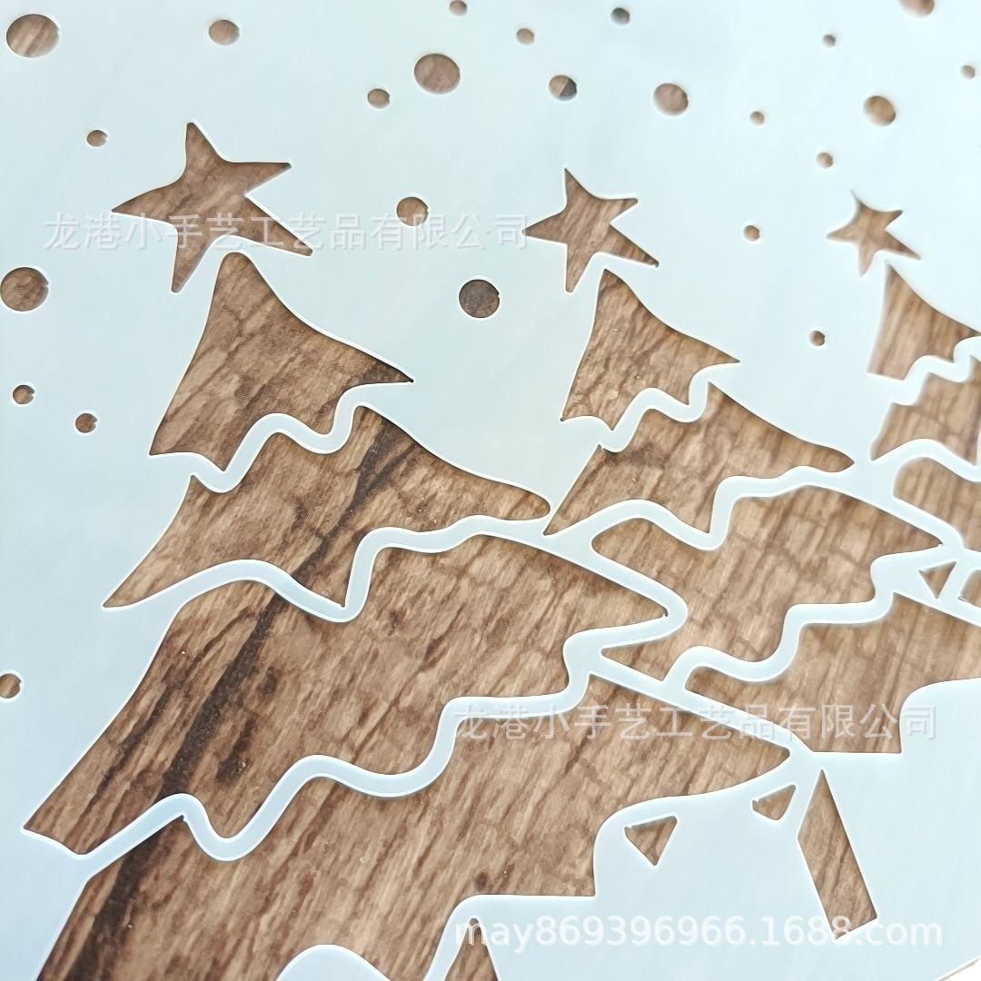 Labeling generation hair 10 pieces of 12 inch 10 mil blank template material A4 Milky White translucent PET square