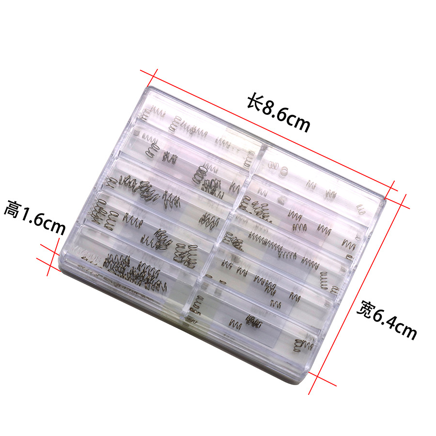 Watch Accessories Repair Tools Boxed Watch Buckle Head Button Spring Multi-size Crown 8061