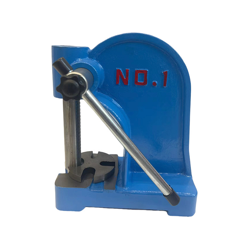 1T Cylindrical Press 1 Ton Precision Cylindrical Manual Press Hand die cutting machine Pressure Bearing Assembly Embedded