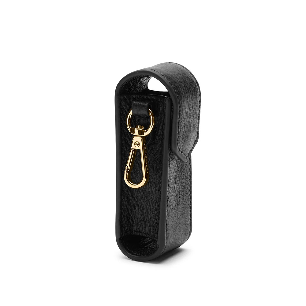 Customized Lipstick Perfume Bottle Leather Case Portable Lip Gloss Lipstick Protective Cover Cosmetics Bag High-End Leather Makeup Lipstick Box