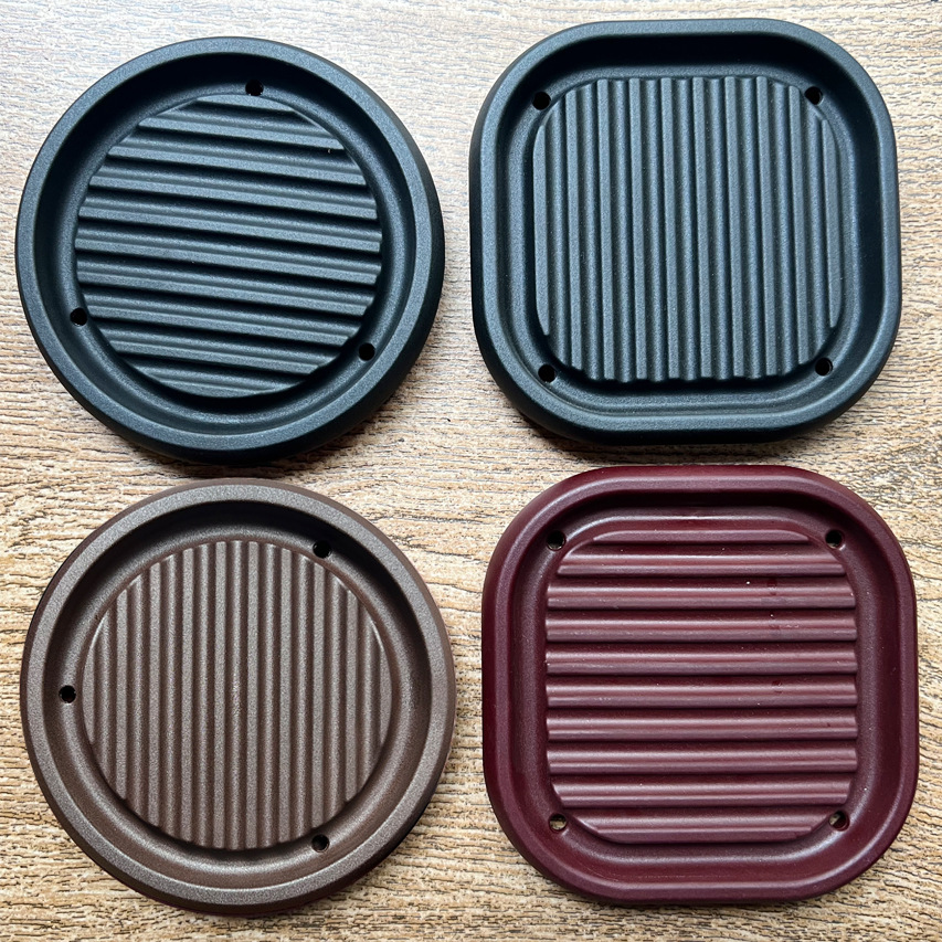 Manufacturer Wholesale Electric Kettle with Dry Bubble Table Household Tea Set Accessories Chinese Purple Sand Pot Tea Cup Base Non-Slip and Heat Insulation