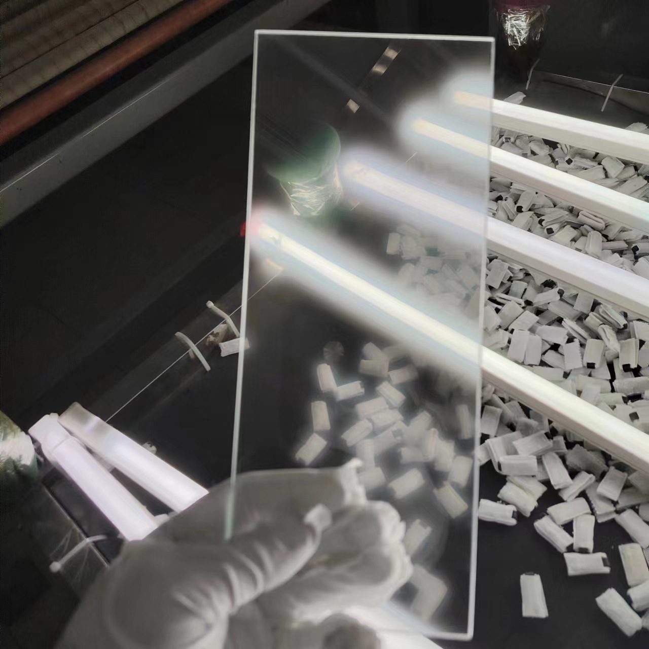 Universal Scanner Film Holder Special Anti-Nielsens Ring Glass Adapted for Epson V600V4490V550 Thin Plate