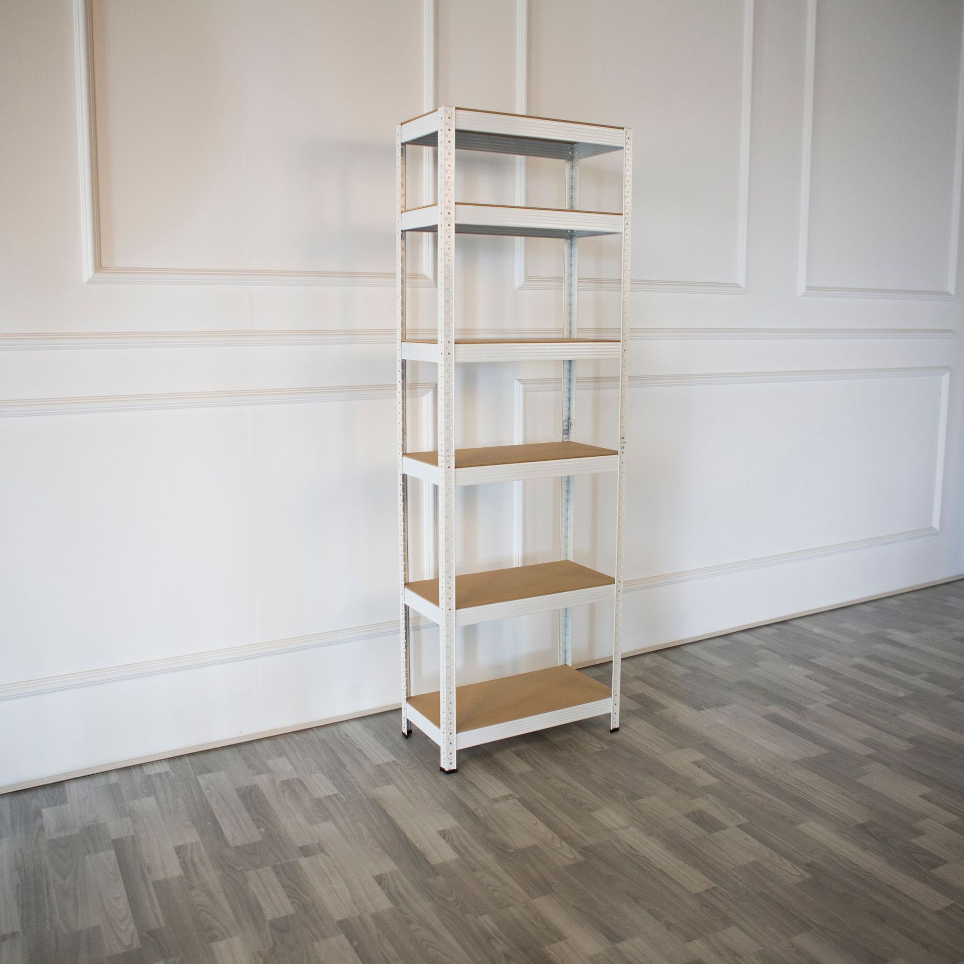 Shelf Storage Rack Floor Multi-layer Living Room Storage Rack Cabinet Storage Supermarket Storage Household Buckle Wood Board Iron Rack