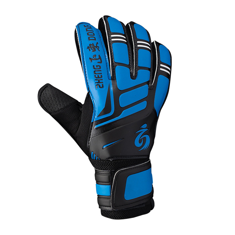 Football goalkeeper gloves with finger guard adult game goalkeeper special equipment non-slip professional sports training wholesale