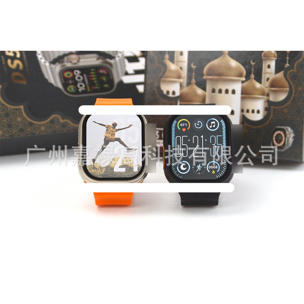 Huaqiangbei Smart Watch Ds5 Ulra3 Popular Bluetooth Watch Headset Two-In-One Cross-Border Wholesale