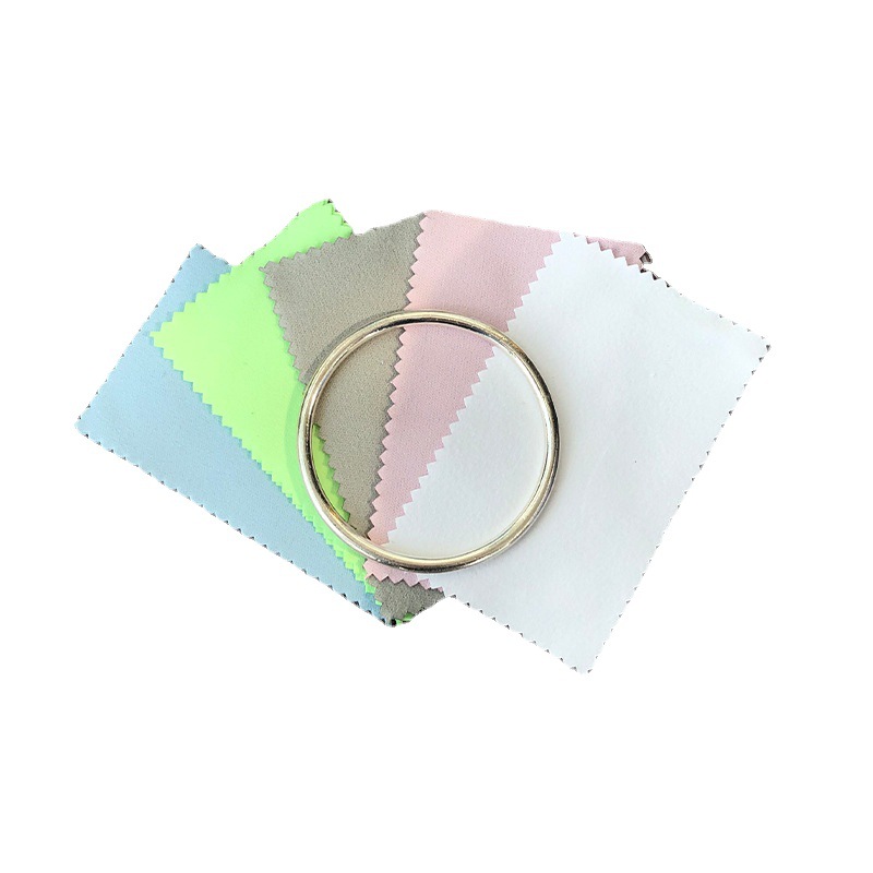 Manufacturer Wholesale Silver Polishing Cloth Small Size 6.5*10cm Silver Polishing Cloth Polishing Cloth Can Be Printed with Logo, Ready for Delivery