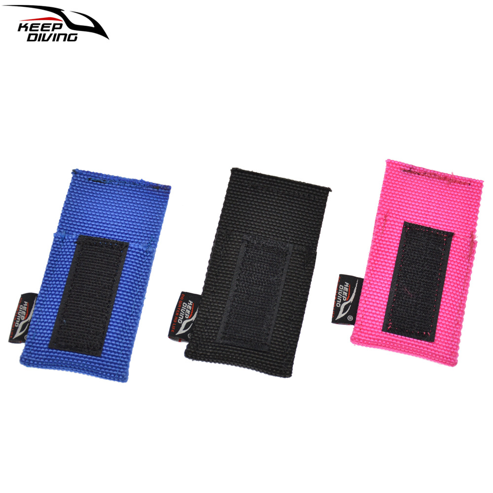 Scuba Line Cutter Knife Set Underwater Rope Cutting Knife Storage Protective Cover Wearable Webbing Velcro Hook and Loop Technical Diving Equipment