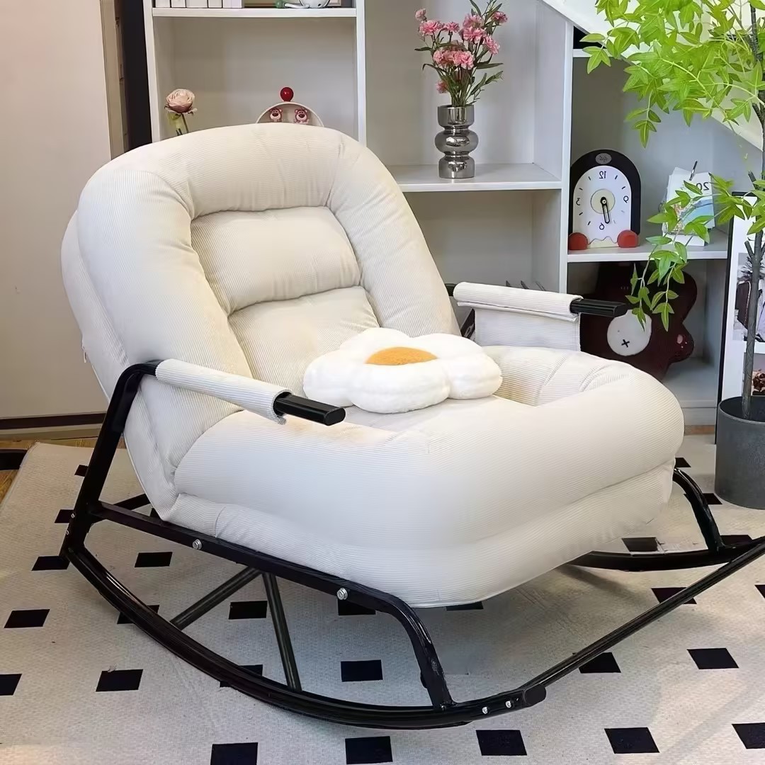 Customized Dog Bed Rocking Chair Lazy Sofa Home Balcony Folding Chair Can Sit and Lie down Lunch Break Single Folding Chair