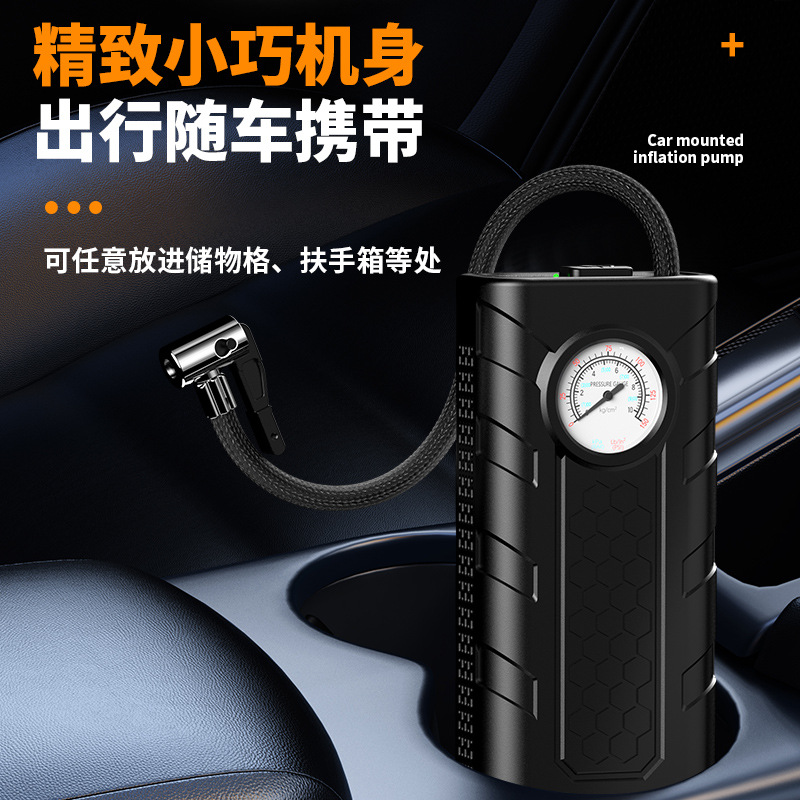 Car Wireless Air Pump New Portable Car Air Pump Electric Car Tire Wired Intelligent Universal Type