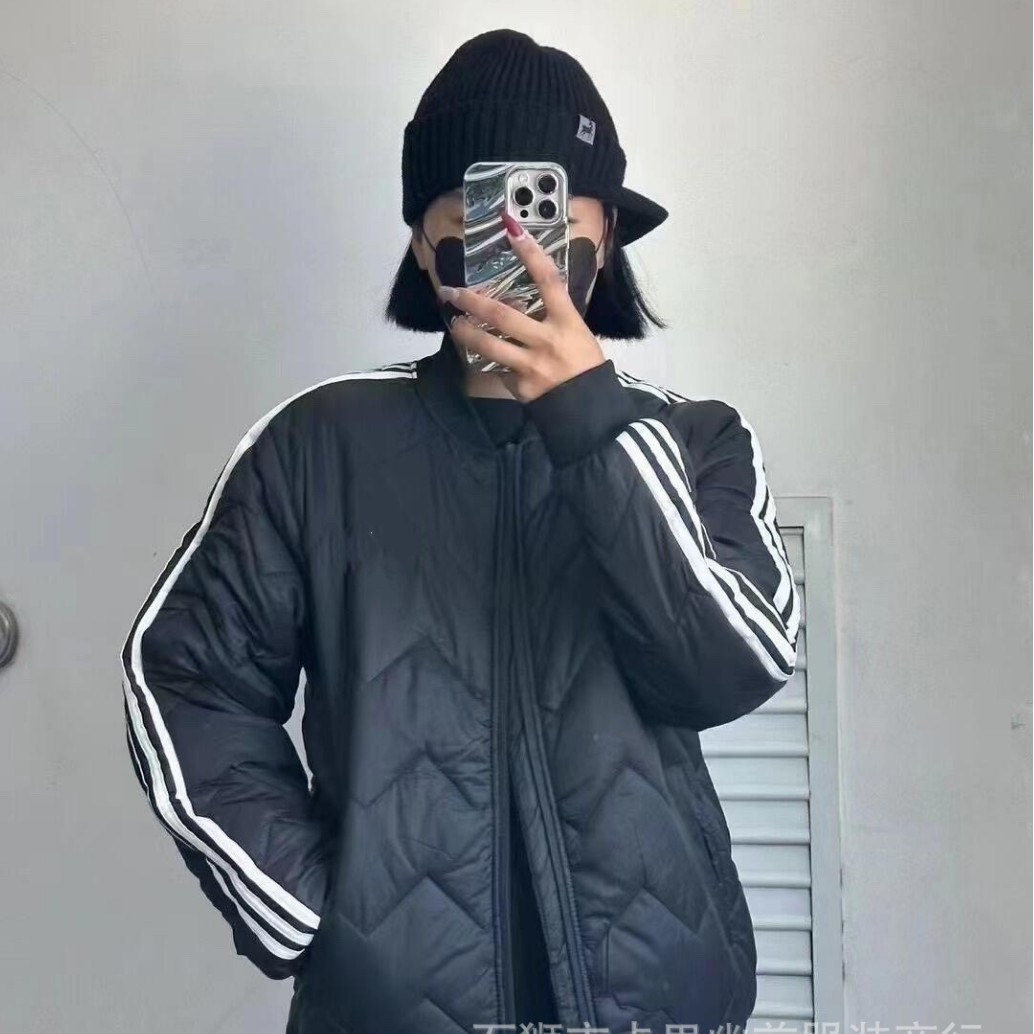 Foreign Trade Autumn and Winter New Cotton Outwears for Men and Women, Windproof Sports Cotton Outwears, Stand-Up Collar, Cold-Proof and Warm Jackets, Embroidered Logos