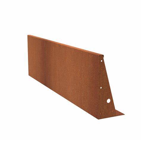 Weather-Resistant Steel Plate Rust Red Plate Scenic Spot Weather-Resistant Garden Rim Weather-Resistant Steel Retaining Wall