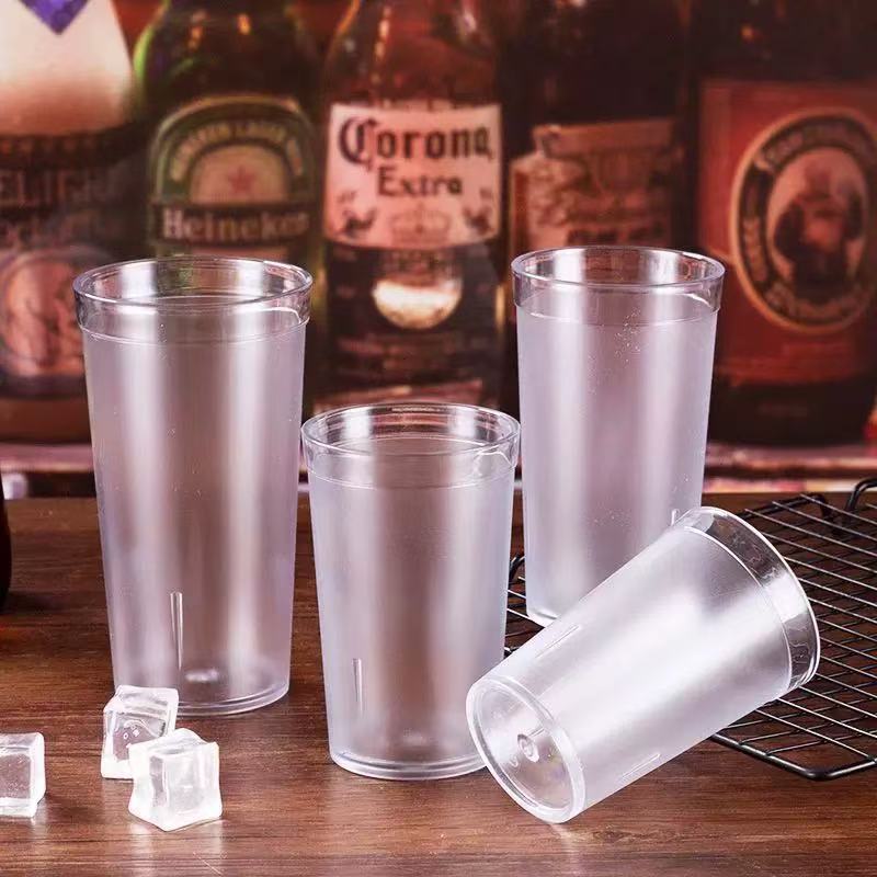 Американский акриловый стакан для холодных напитков, ресторанный стакан, пищевой класс, ударопрочный стакан для пива, термостойкий