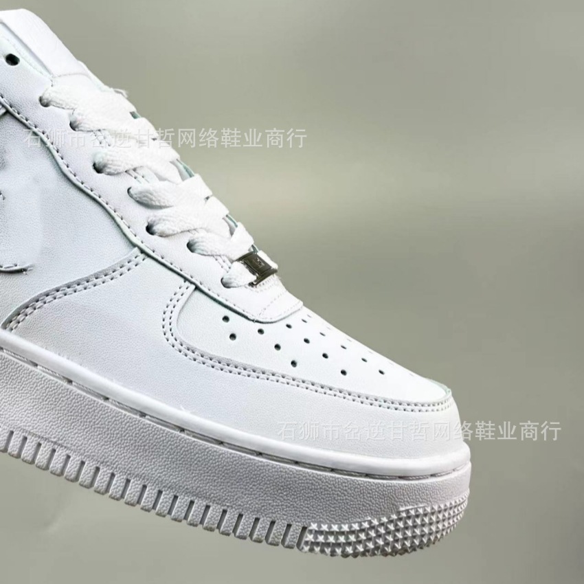 Yutian Af1 Air Cushion Air Force One Pure White Wheat Pure Black Head Layer Skin Cross-Border Dropshipping Classic