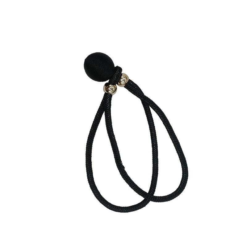 In stock wholesale simple style curtain strap woven portable pull-out adjustable size curtain buckle