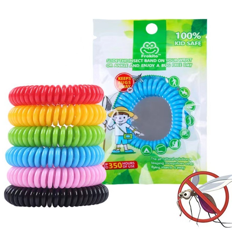 Mosquito Repellent Bracelet for children and adults anti-mosquito hand ring can be opened and closed in English packaging mosquito repellent artifact support wholesale