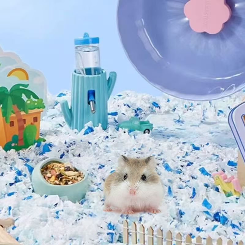 11 Hamster Paper Cotton Special Paper Shavings Warm Absorbent Bedding Wood Shavings Parrot Rabbit Sugar Glider Dry Golden Hamster