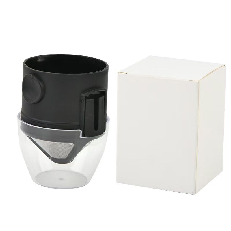 Coffee filter cup 304 stainless steel filter screen foldable ear filter coffee artifact