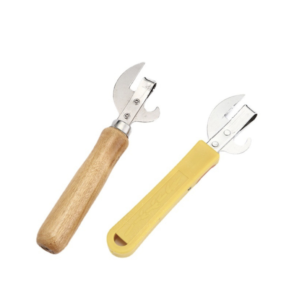 Открывалка для бутылок с деревянной ручкой, многофункциональная