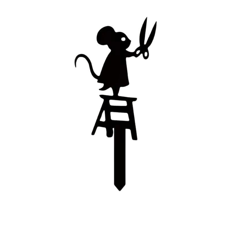 Creative Metal Outdoor Garden Plug-In Ant Iron Art Ground Plug Courtyard Lawn Decoration Wholesale Cross-Border Hot Sale