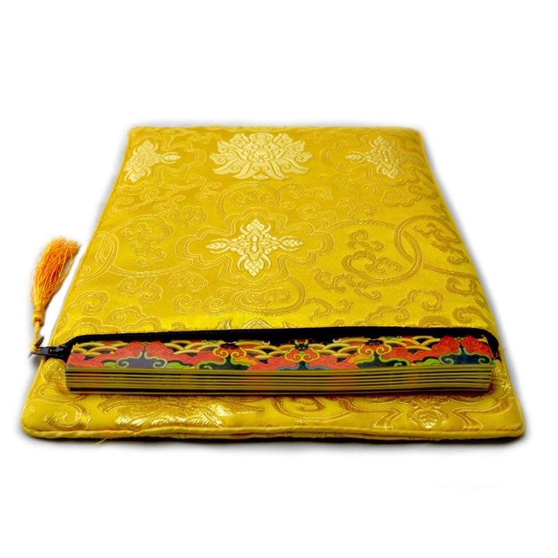 Sutra Book Bag Sutra Book Bag High-grade Embroidery Sutra Book Storage Bag Double-layer Thickened Sutra Bag Buddhist Sutra Cloth Bag Copy Sutra