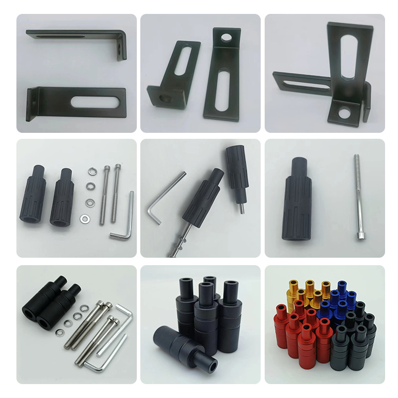 Motorcycle Fender Bracket Led Front Spotlight External Fixed Expansion Bracket Electric Vehicle Universal Modification Bracket