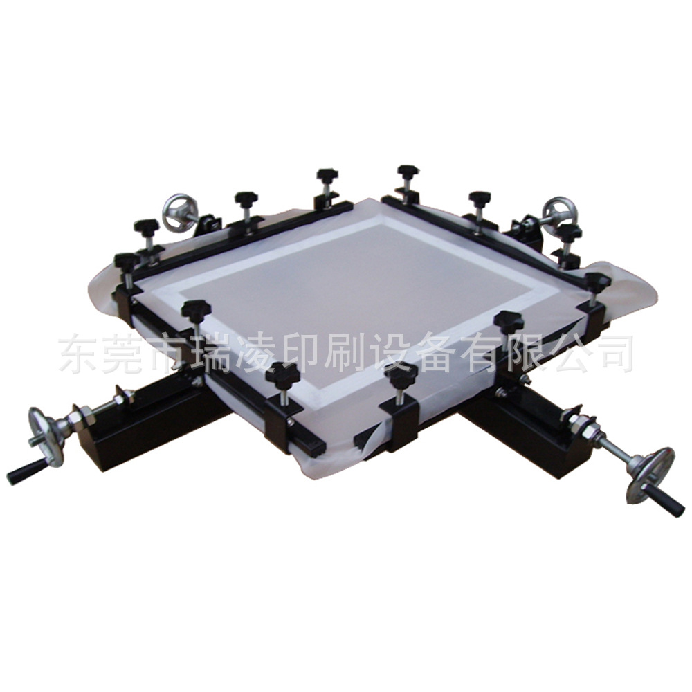 Ruiling manual screen printing net drawing machine screen printing net frame drawing machine small manual net drawing machine 60*60cm