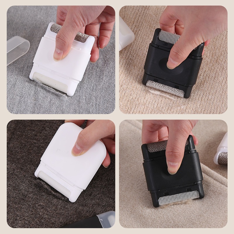 Creative Lint Remover Manual Hair Ball Trimmer Household Manual Non-Harmful Double-Head Hair Trimmer Multi-Functional Hair Remover