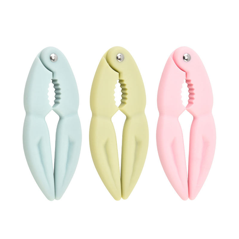 Seasonal Products Crab Eating Tools Scandinavian Color Nut Walnut Clamp Hairy Crab Claws Kitchen Tools Plastic Crab Claws