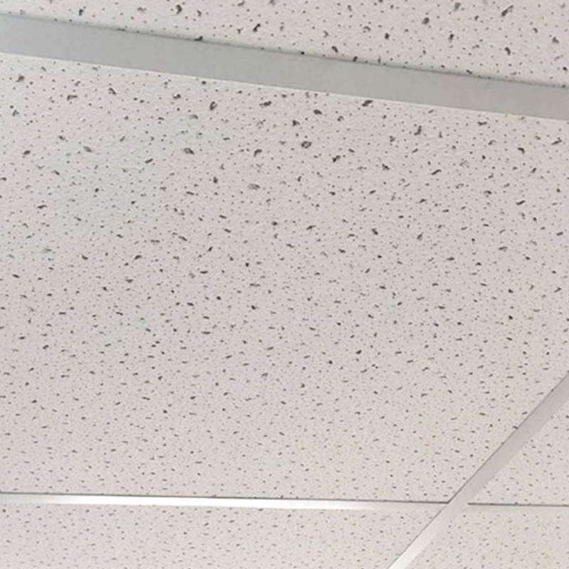 Ceiling Material Sound-Absorbing Office Decoration Factory Workshop Three-Proof Board Insulation Insulation Sound Insulation Mineral Wool Board