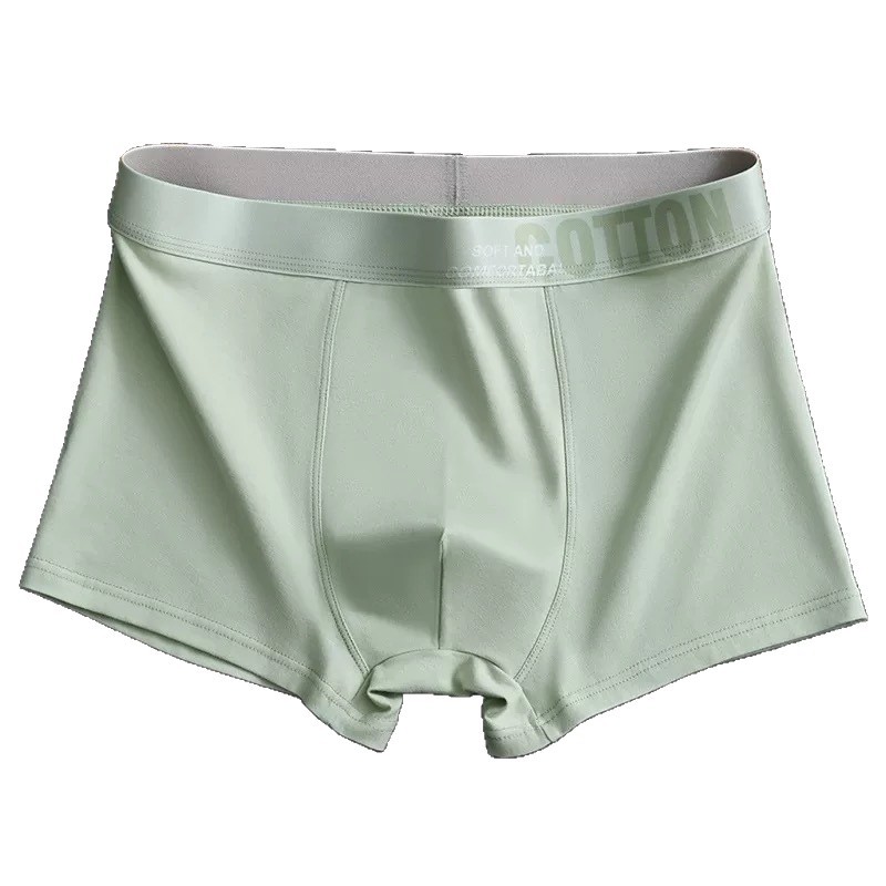 Men's Underwear New Style Pure Cotton Large Size Loose Boxer Briefs Comfortable Breathable Youth Boxer Briefs Wholesale